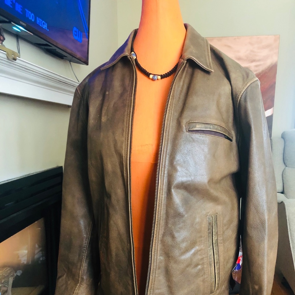 Wilson’s Men’s Leather Jacket- Small -Pre Owned
